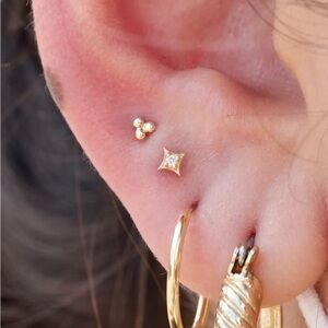 Modern Mood Zara 14k yellow gold, diamond